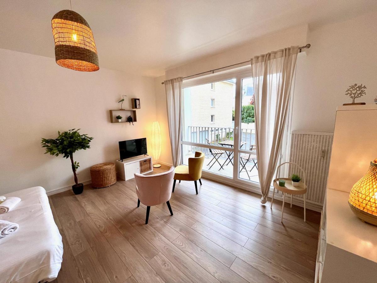 Nihal, Studio Proche Zenith Avec Parking Et Balcon 凯恩 外观 照片