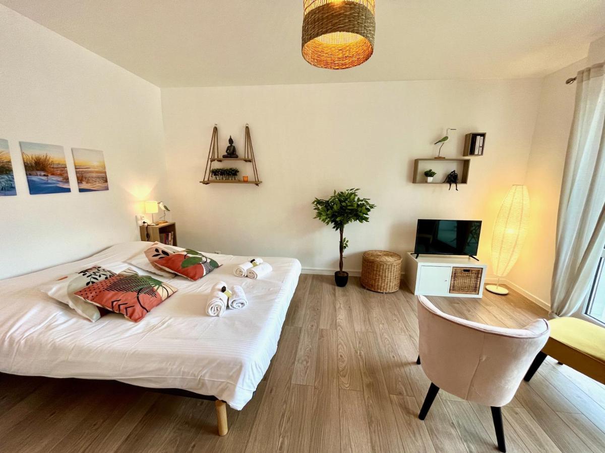 Nihal, Studio Proche Zenith Avec Parking Et Balcon 凯恩 外观 照片