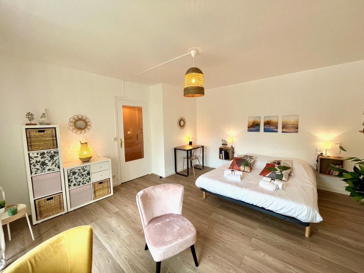 Nihal, Studio Proche Zenith Avec Parking Et Balcon 凯恩 外观 照片
